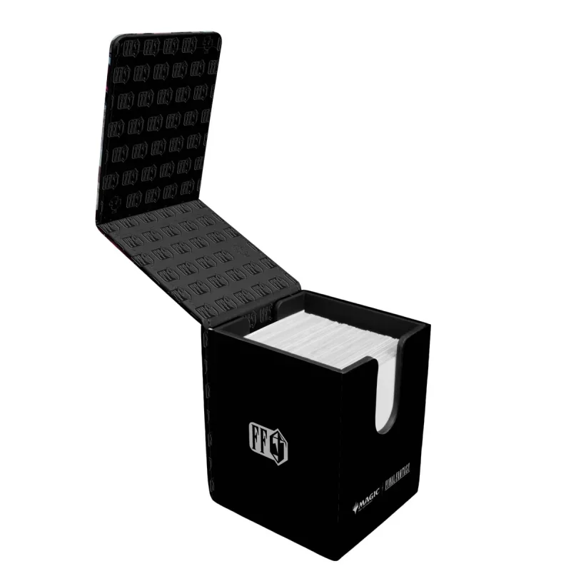 Ultra Pro - Final Fantasy Premium Alcove Flip Deck Box (100 double-sleeved cards) 76 × 100 × 83 mm - Lightning, Army of One